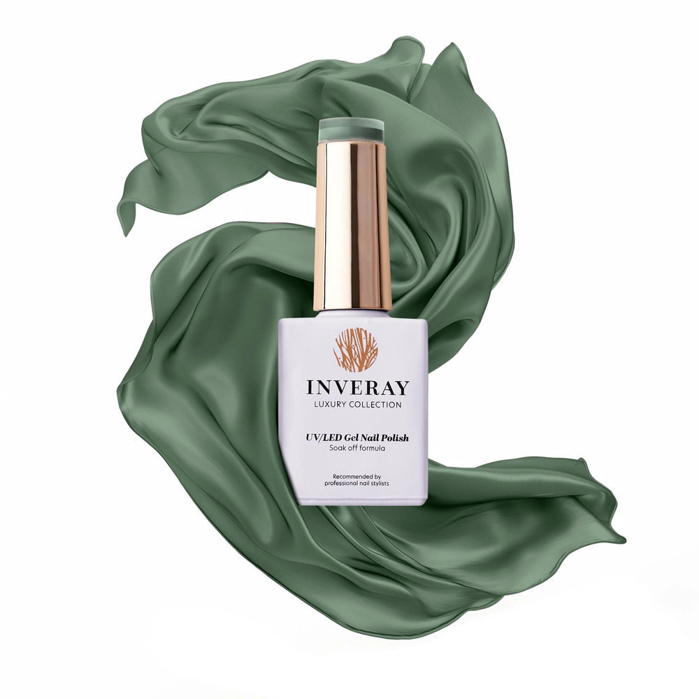 INVERAY gel lak 186 GREEN TEA 10ml