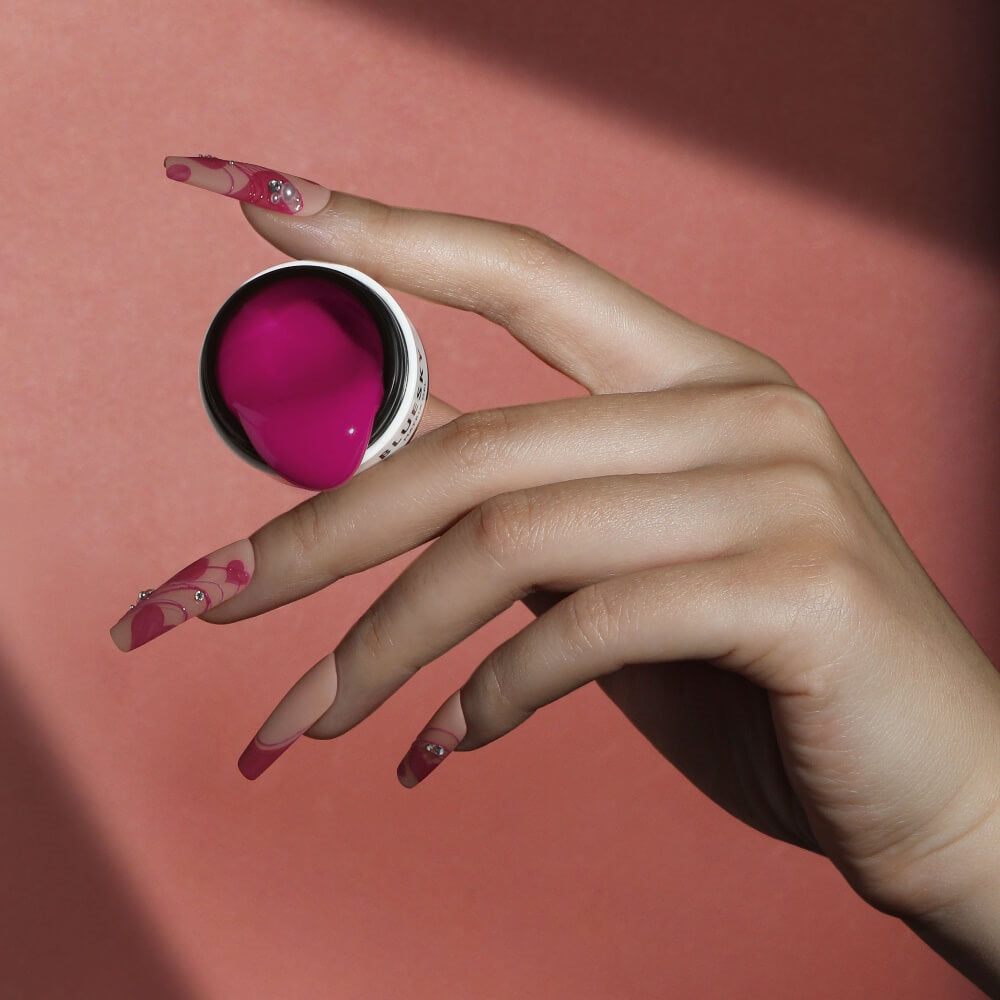 Bluesky UV LED Spider NO WIPE Matrix gel (LNM06 - Purple Laser), 8ml