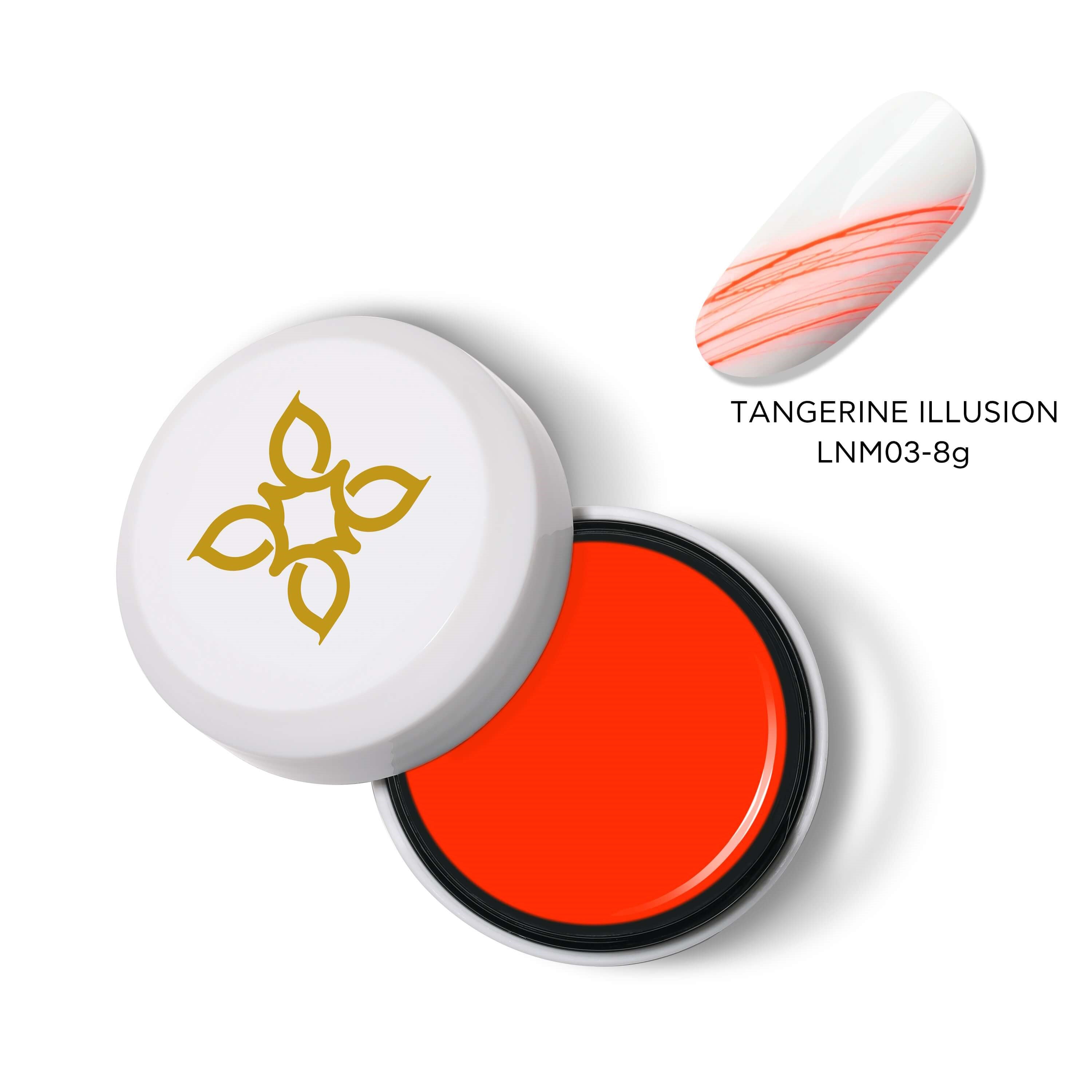 Bluesky spider Matrix gel neon oranžne barve