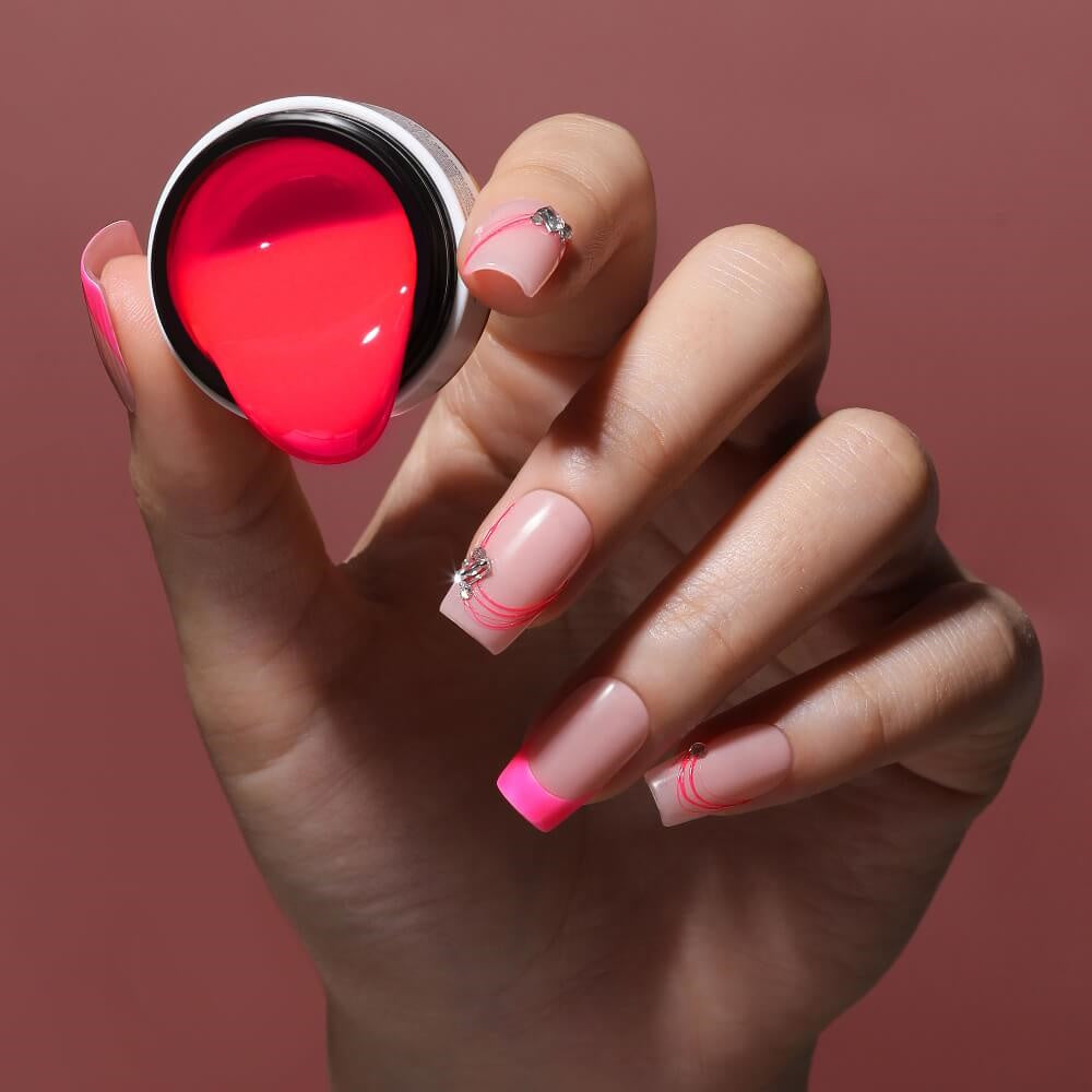 Bluesky spider matrix gel neon roza barve