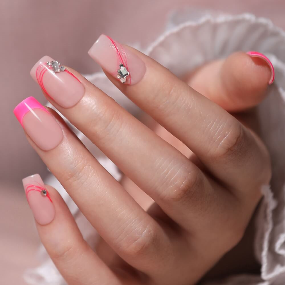 Bluesky spider matrix gel neon roza barve