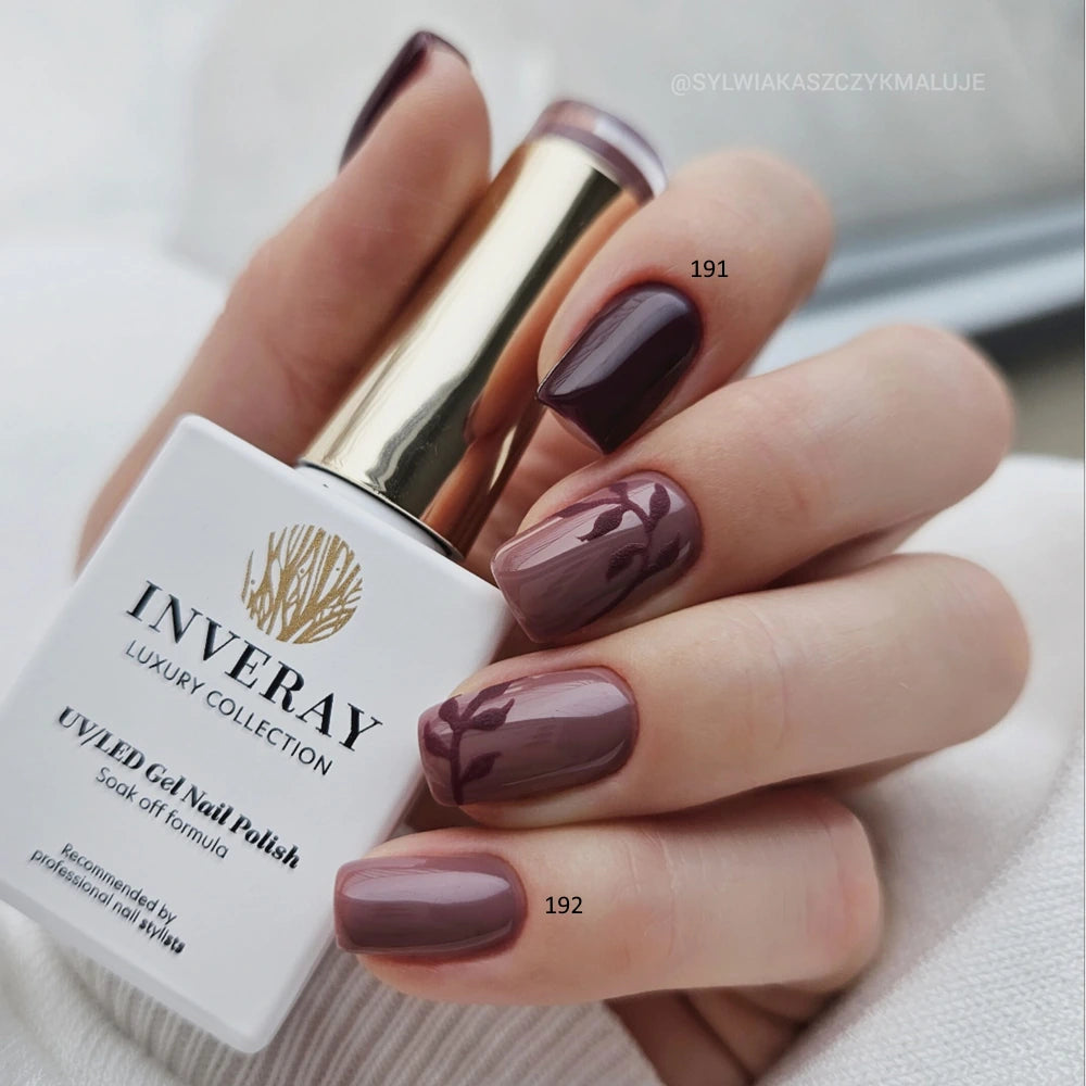 INVERAY gel lak 192 CHOCOLATE PUDDING 10ml