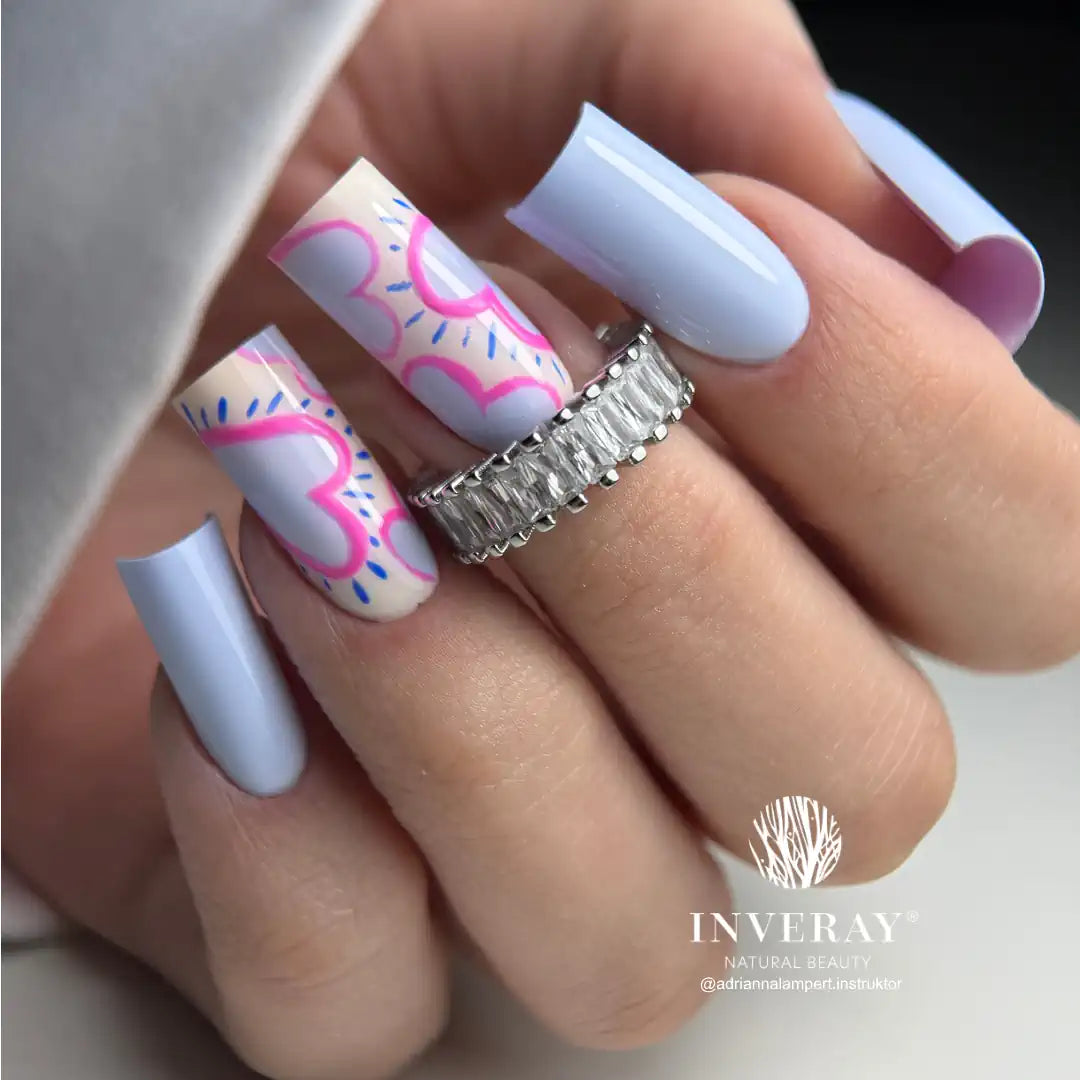 INVERAY gel lak 293 CELESTIAL BLUE 10ml