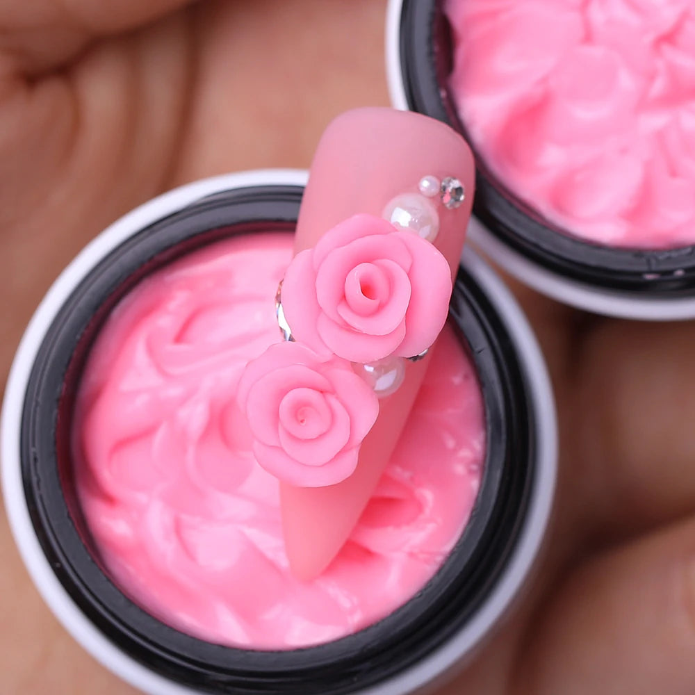 Bluesky 4D gel za 3D poslikave nail art