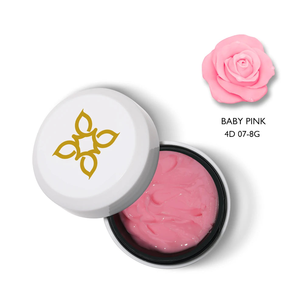 Bluesky 4D gel za 3D poslikave nail art