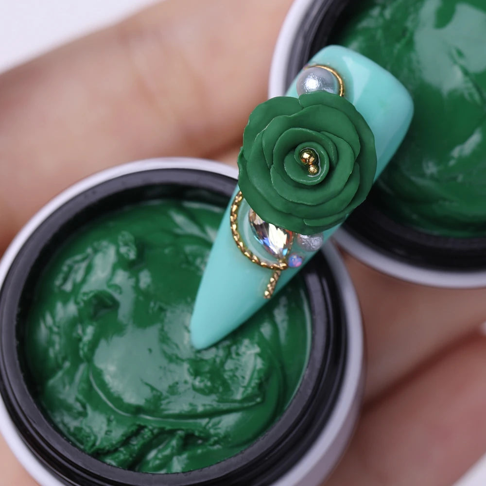 Bluesky 4D gel za 3D poslikave nail art