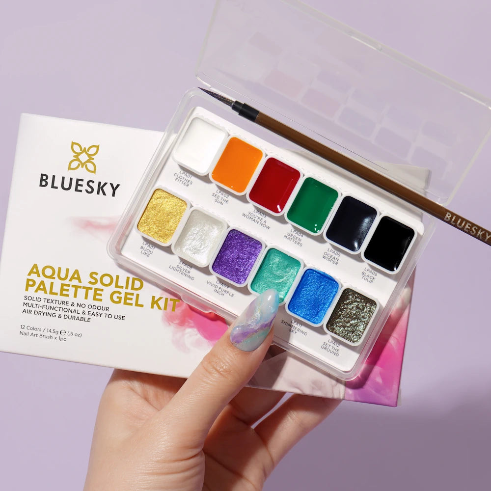 Bluesky Aqua solid paleta