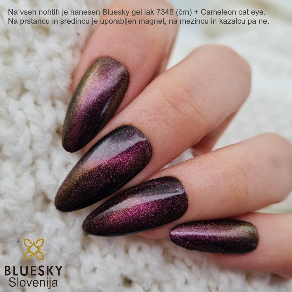 Bluesky UV LED gel lak (Cameleon cat eye 06 Rose), 10ml
