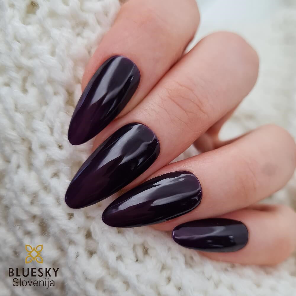 Bluesky UV LED gel lak (A67 temno vijola), 10 ml