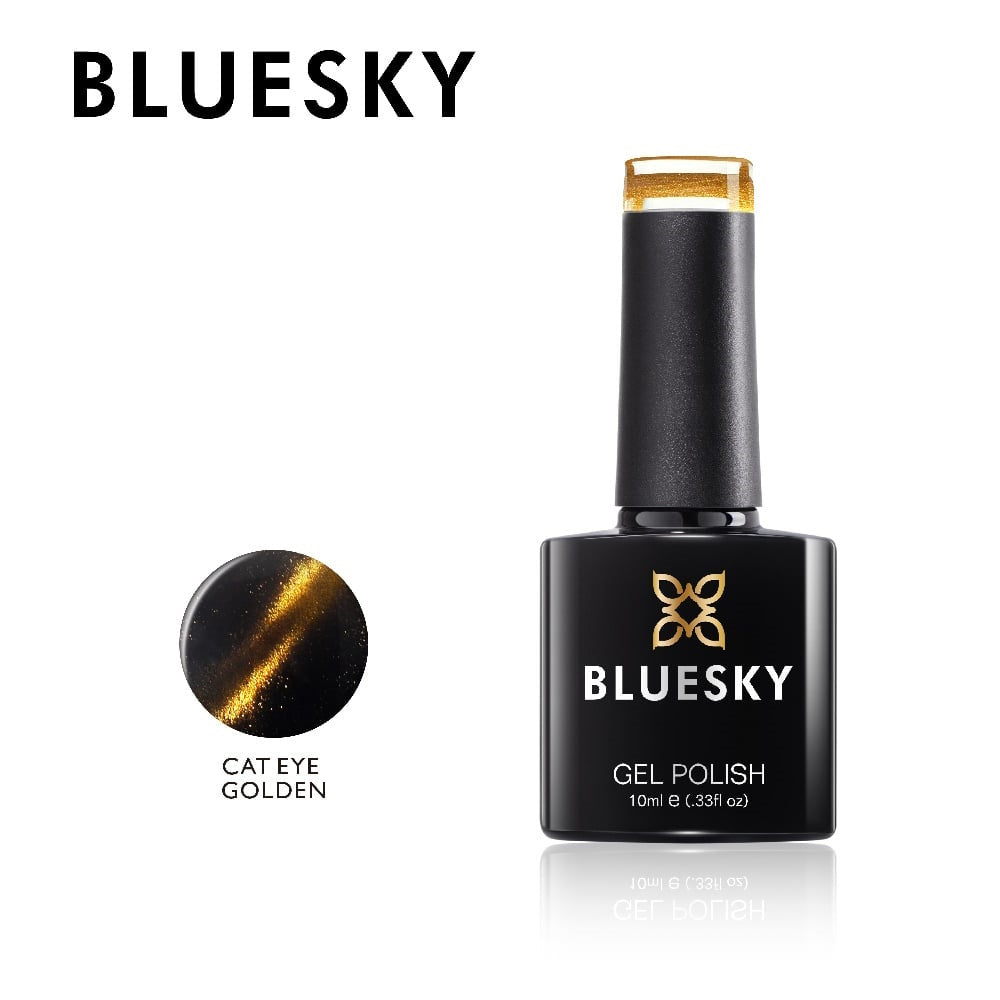 Bluesky magnetni gel lak cat eye zlat