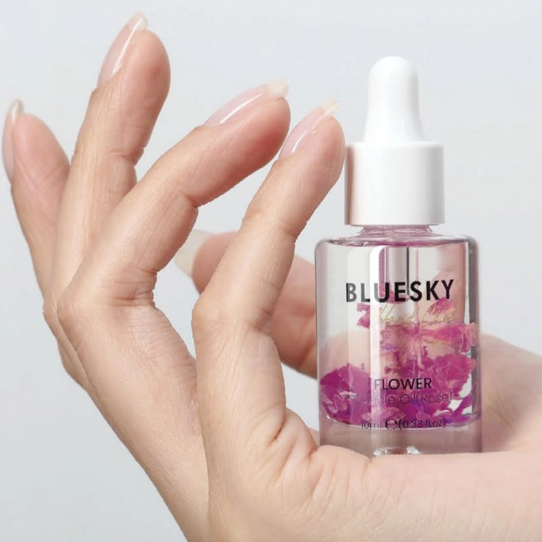 Bluesky olje za obhnohno kožico s cvetovi