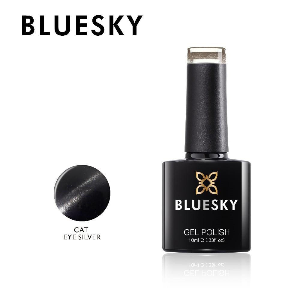 Bluesky magnetni cat eye srebrn