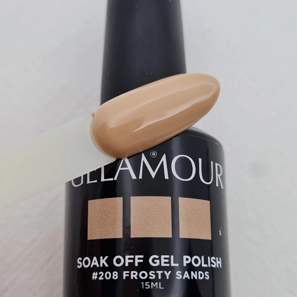 Gelamour gel lak #208 Frosty sands