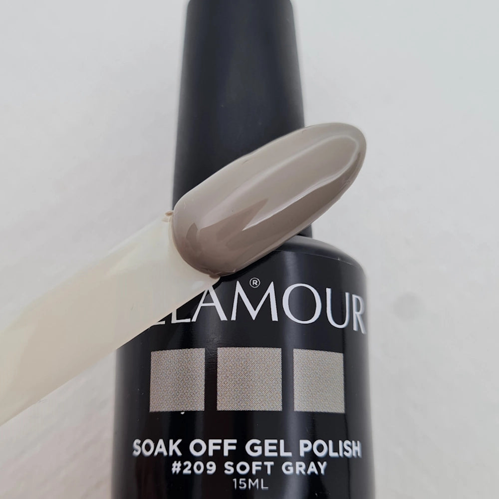 Gelamour gel lak #209 Soft Gray