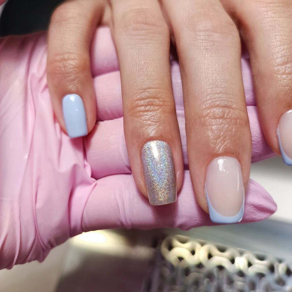 Bluesky Holographic silver