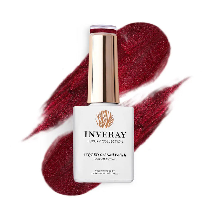 INVERAY gel lak 322 CRANBERRY 10ml (MAGNETNI)