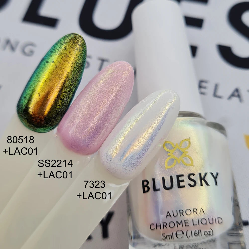 Bluesky Aurora chrome liquid