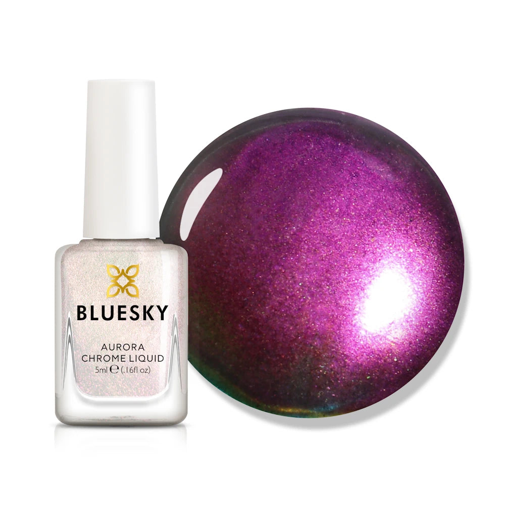 Bluesky Aurora chrome liquid LAC03