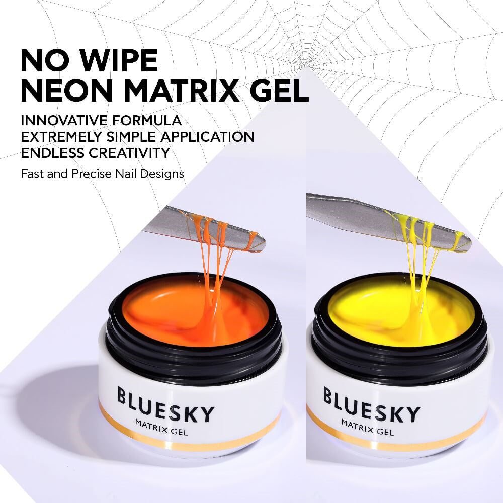 Bluesky spider Matrix gel oranžne barve