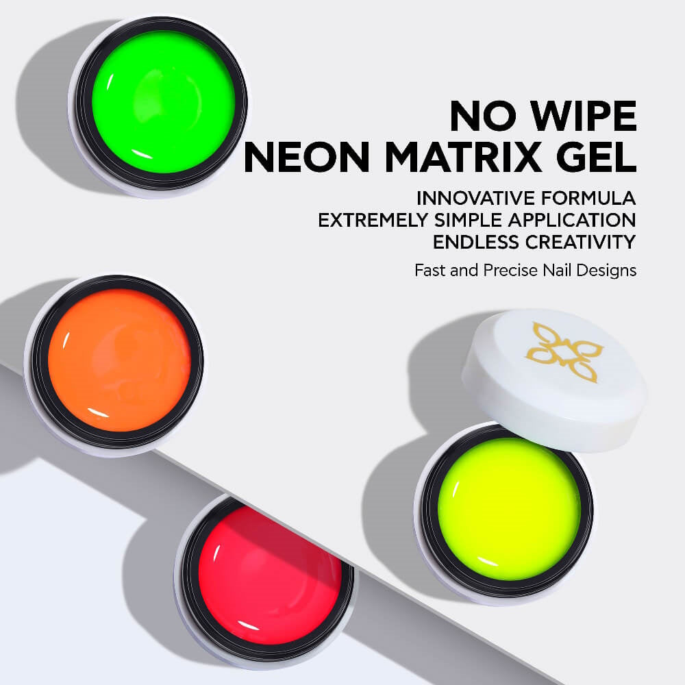 Bluesky spider matrix gel neon rumene barve