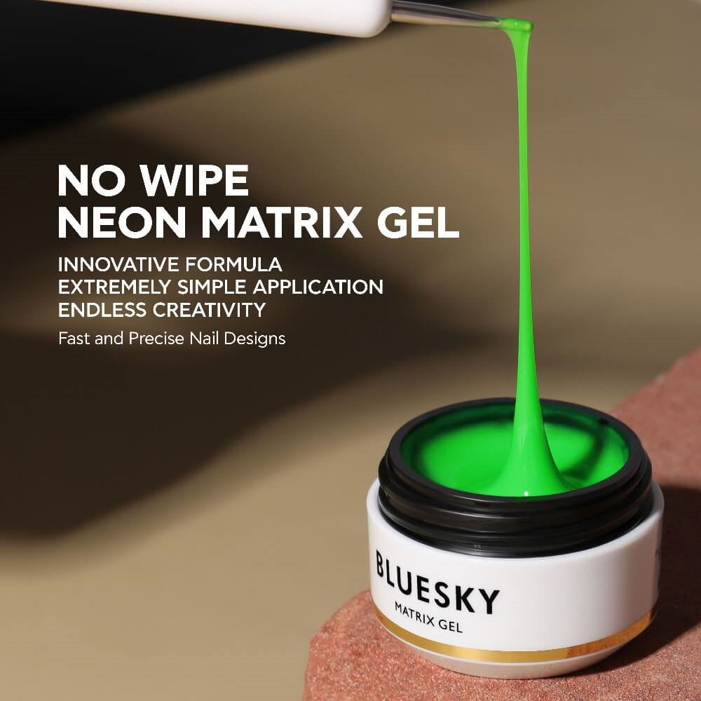 Bluesky spider matrix gel zelene barve