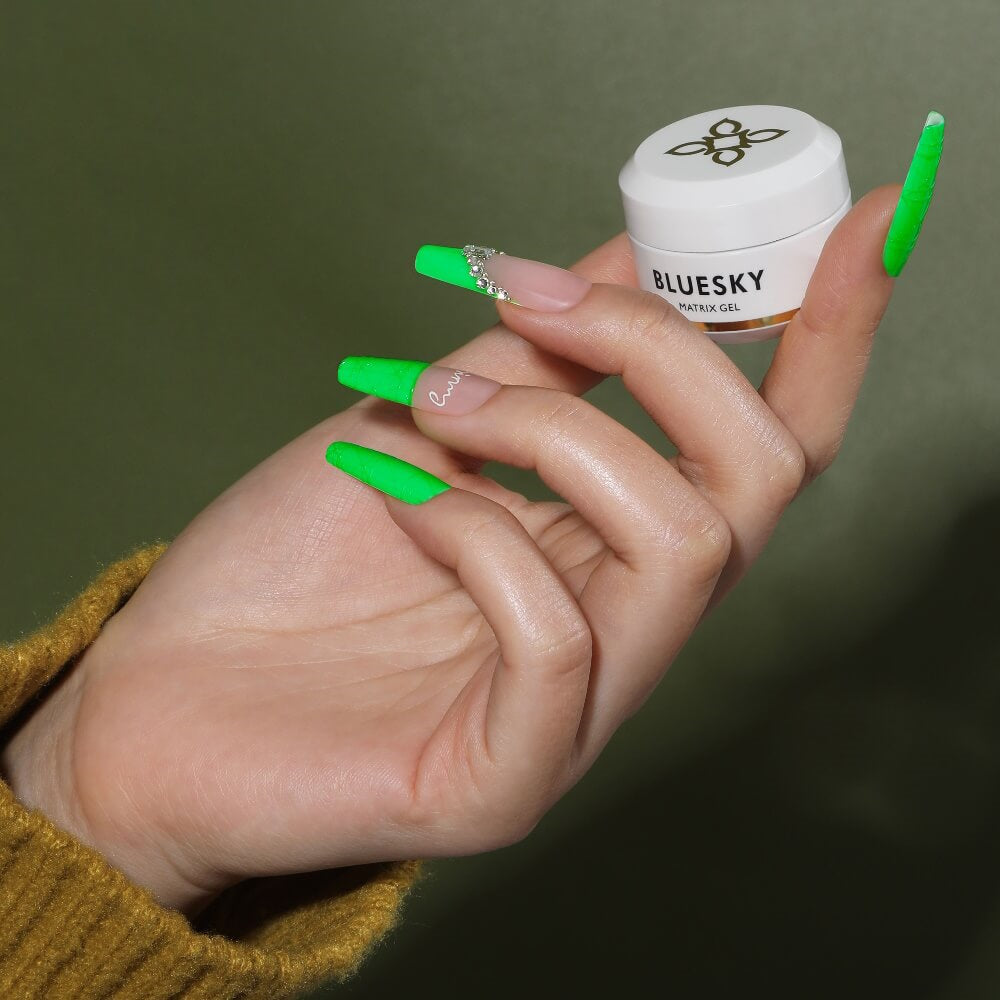 Bluesky spider matrix gel zelene barve