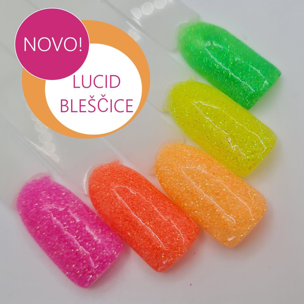 Bleščice (Lucid 3 - poletna oranžna), 3g