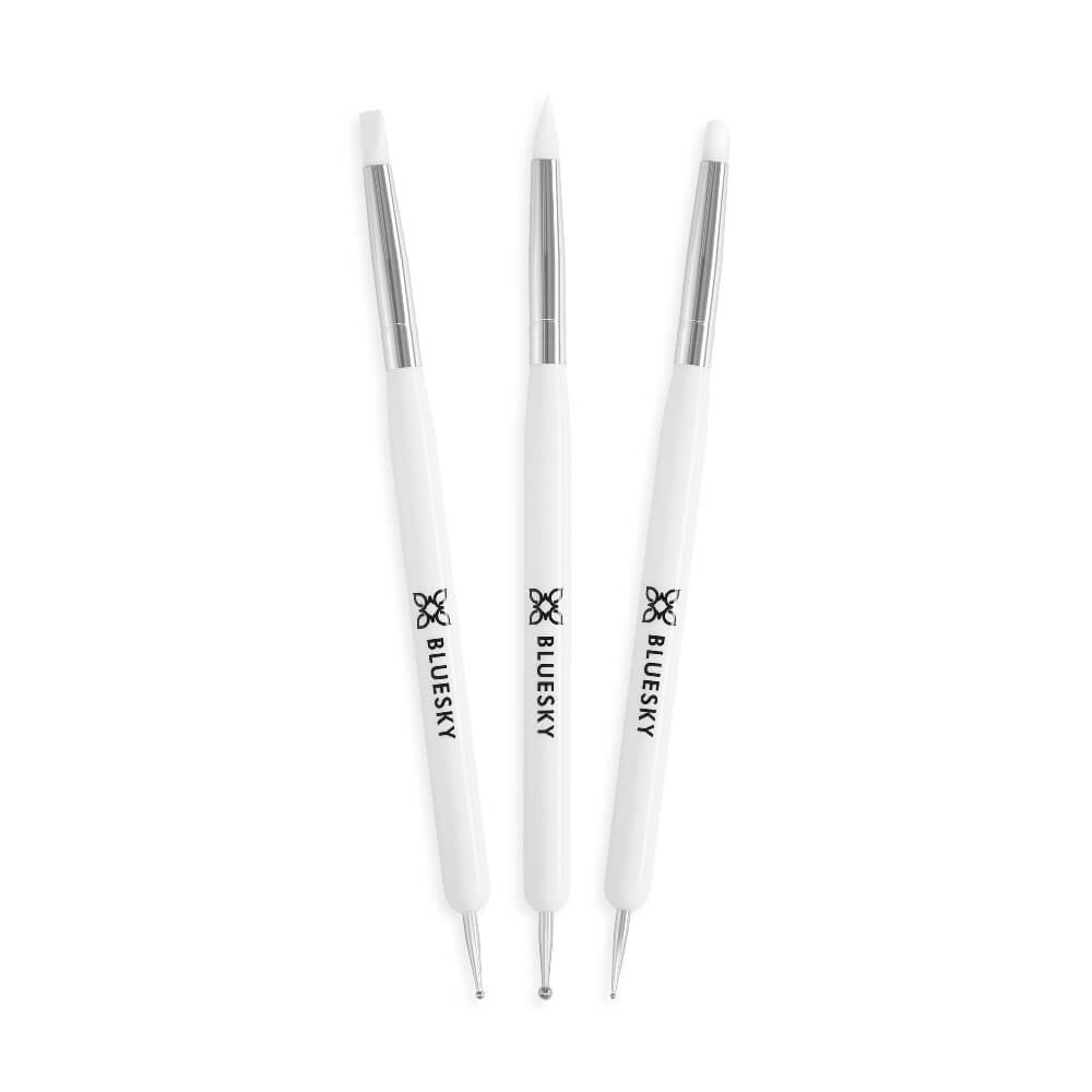 Bluesky nail art pens (3x pripomoček za pike + 3x silikonske konice)