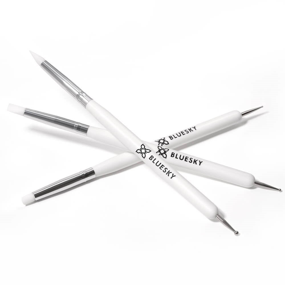 Bluesky nail art pens (3x pripomoček za pike + 3x silikonske konice)