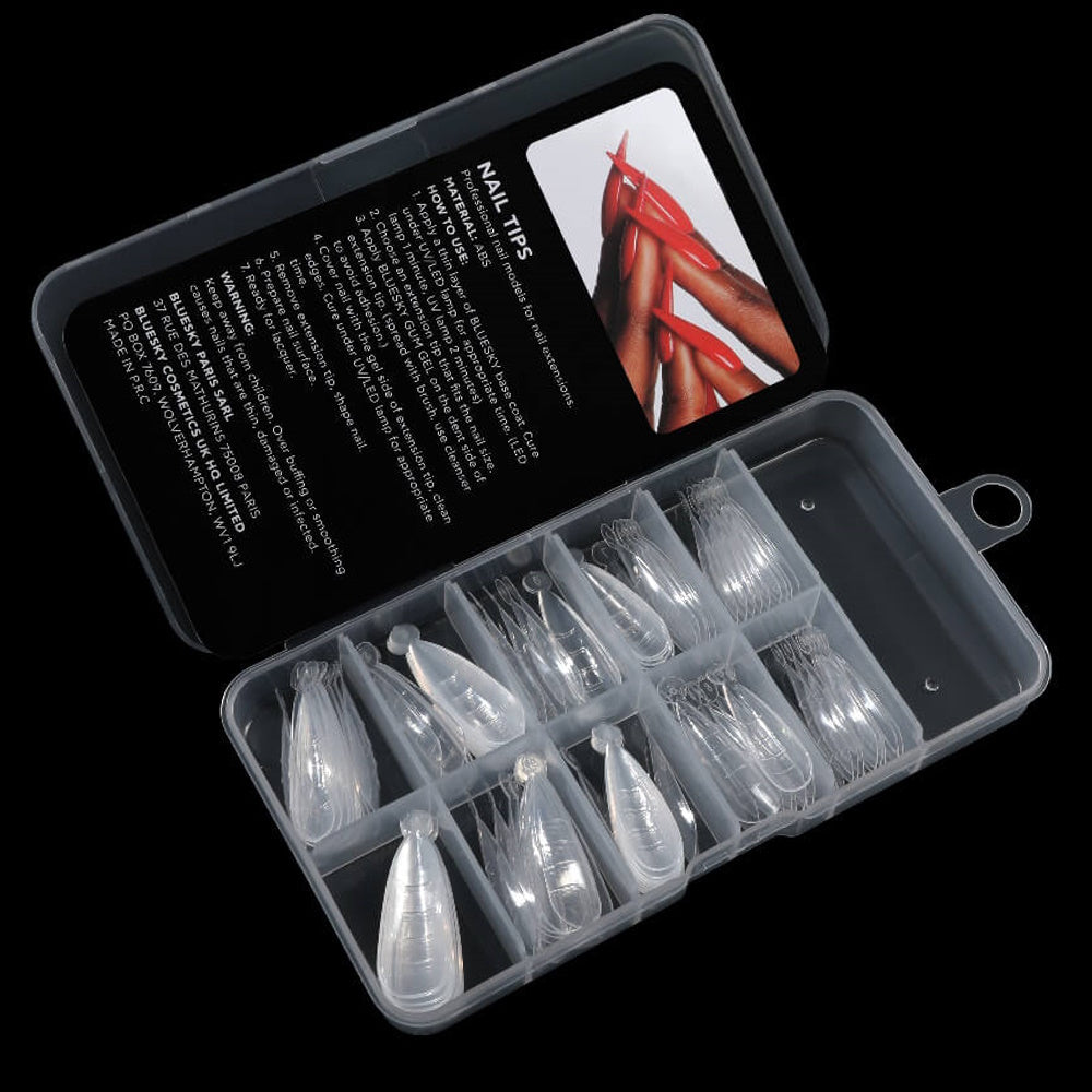 Bluesky Stiletto Konice za Gum gel (100kos)