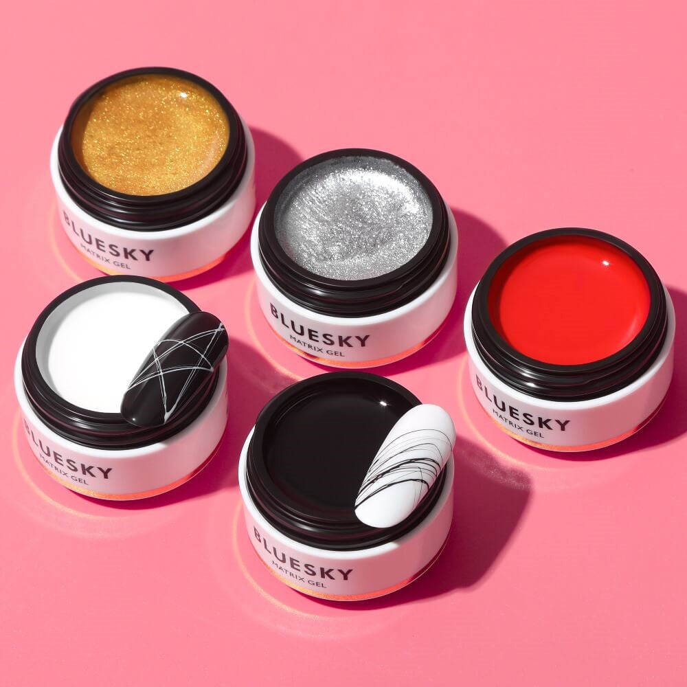 Bluesky UV LED Spider Matrix gel (Zlat), 8ml