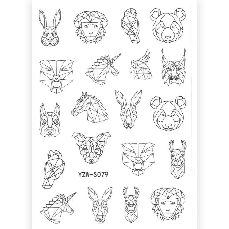 Nalepka za nohte 213