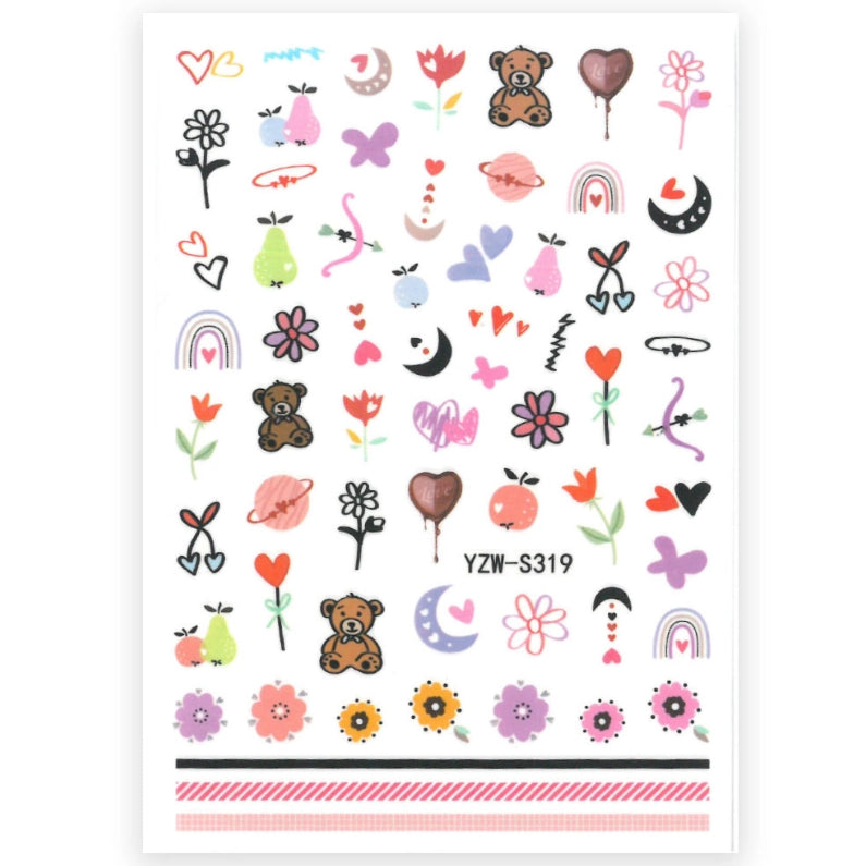 Nalepka za nohte 216