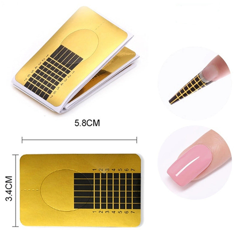 Šablone za podaljševanje nohtov