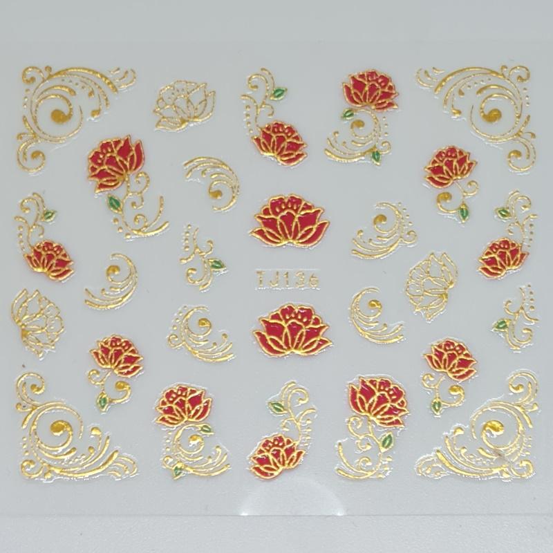 Nalepka za nohte 132