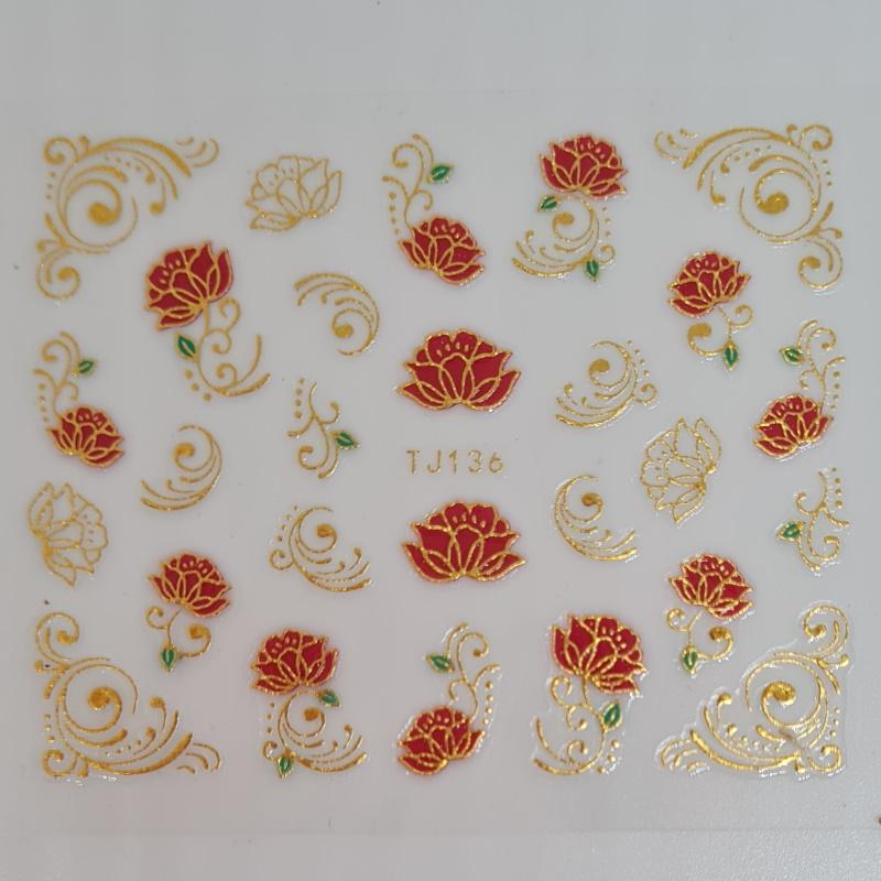 Nalepka za nohte 132