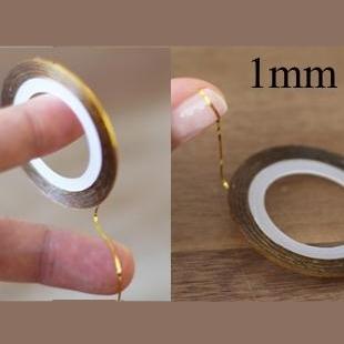 Lepilni trak (zlat) - 1 kos