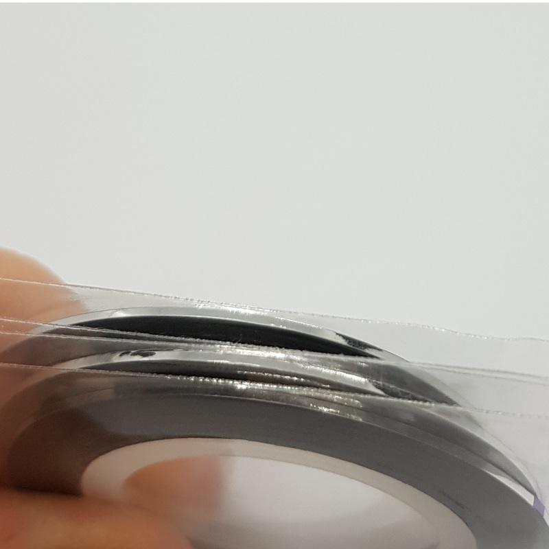 Lepilni trak (srebrn) - 1 kos