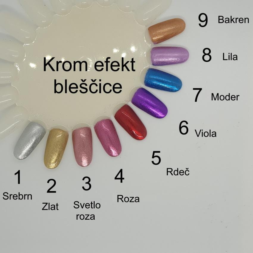 Bleščice KROM (02 - Zlat), 1,5gr