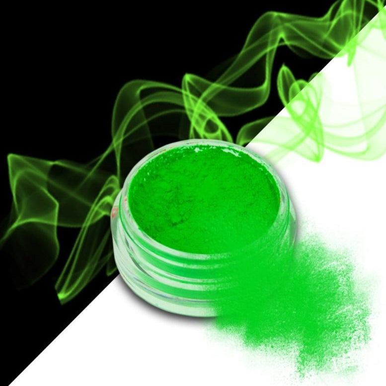 Smoke puder/ pigment (Neon green 02), 2g