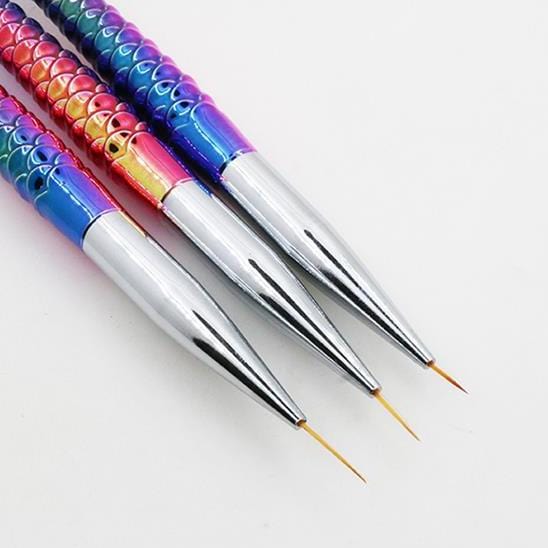 Nail art čopiči (Mermaid 7mm, 9mm in 11mm)