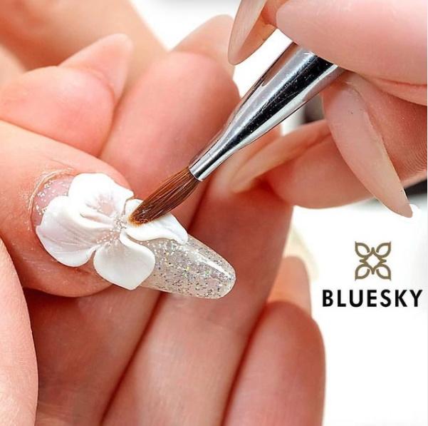 Bluesky UV/LED 4D gel (04 oranžen), 8 ml