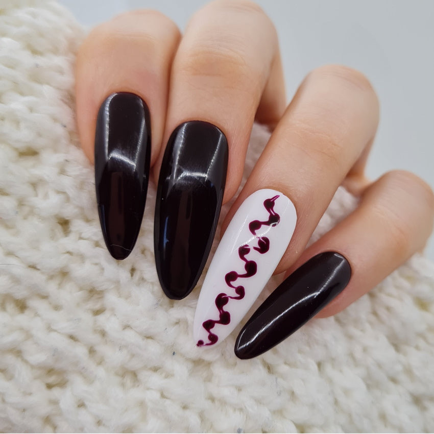 Gelamour UV/LED gel-lak (#198 Rouge - temno viola), 15ml