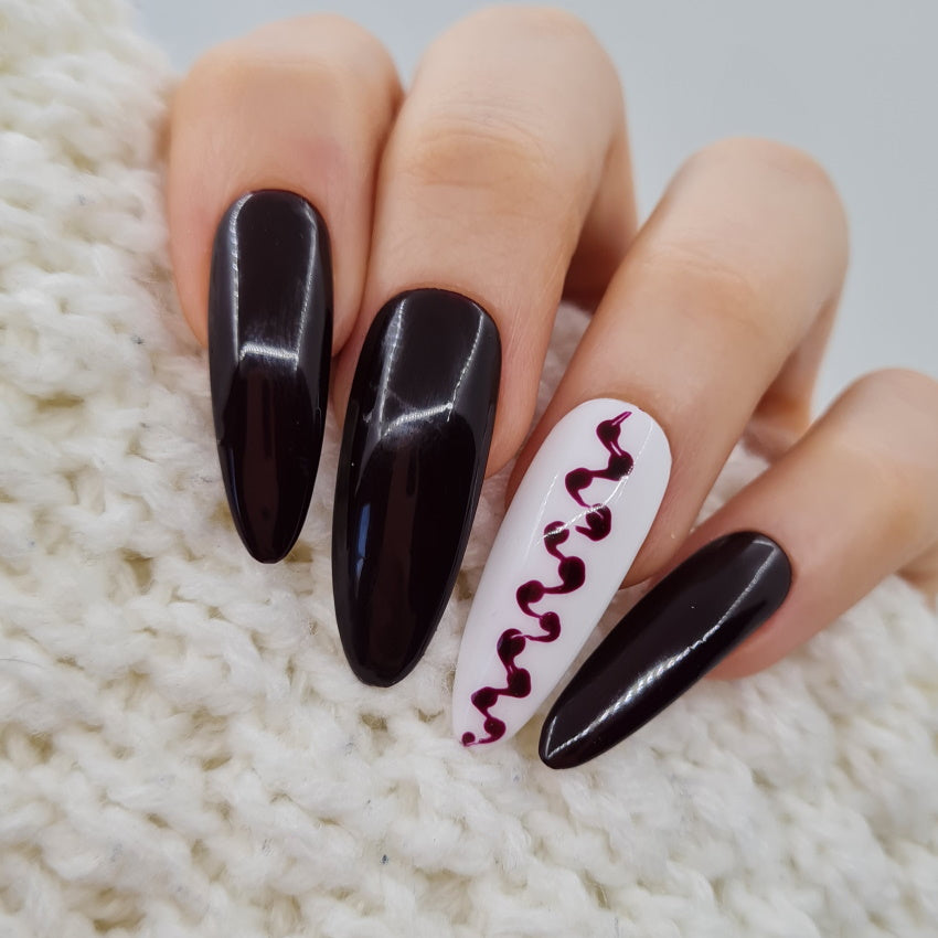 Gelamour UV/LED gel-lak (#198 Rouge - temno viola), 15ml