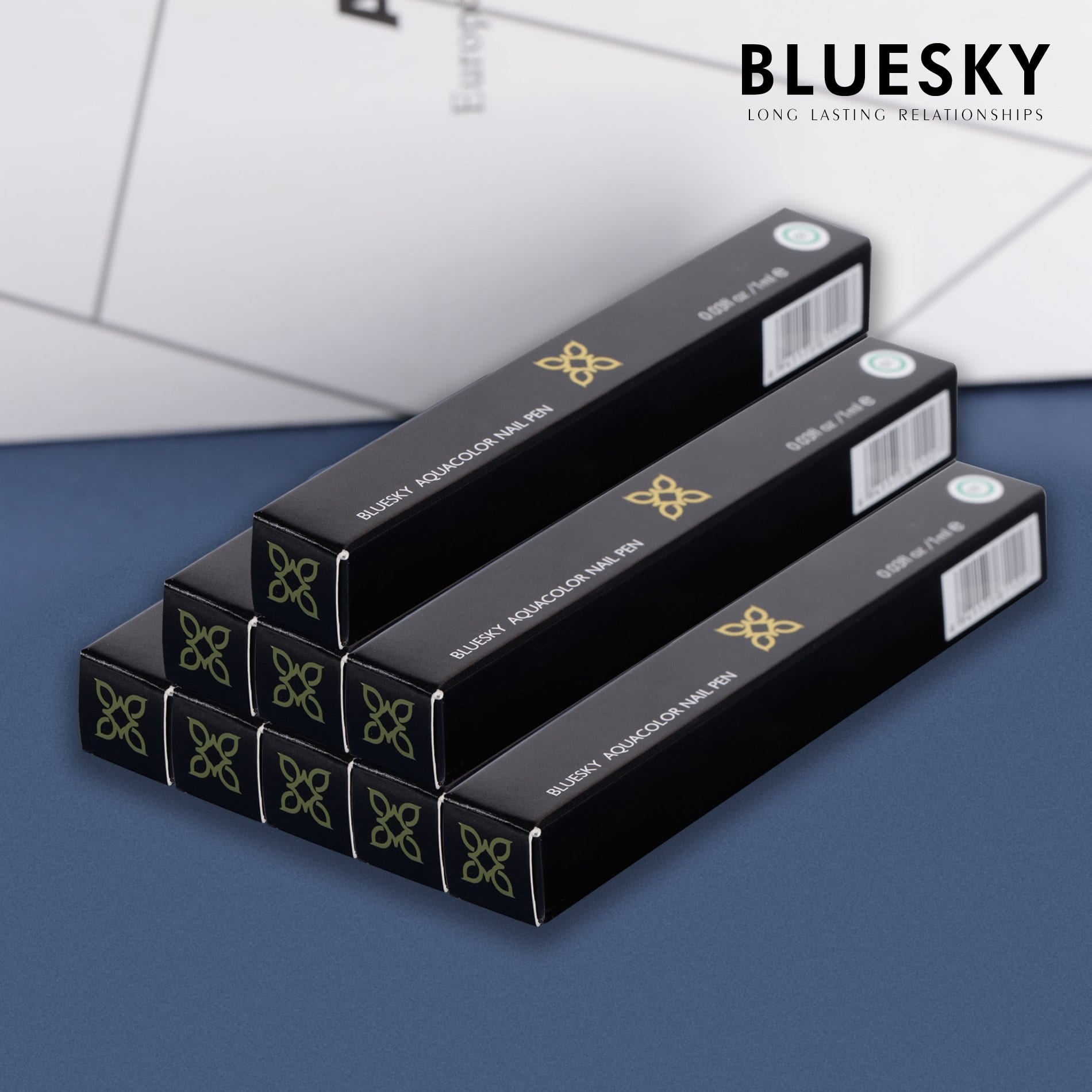 Aqua color nail pen (04)