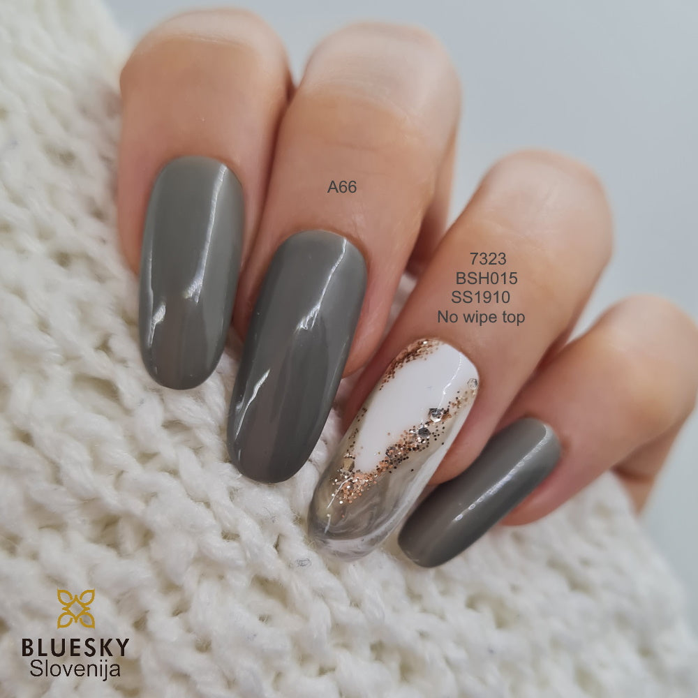 Bluesky UV/LED gel-lak (A66/ Grey stone), 10 ml