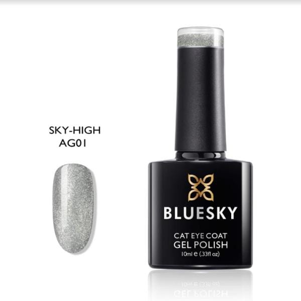 Bluesky UV/LED gel-lak (Aurora Galaxy cat eye - Magnetni AG01), 10 ml