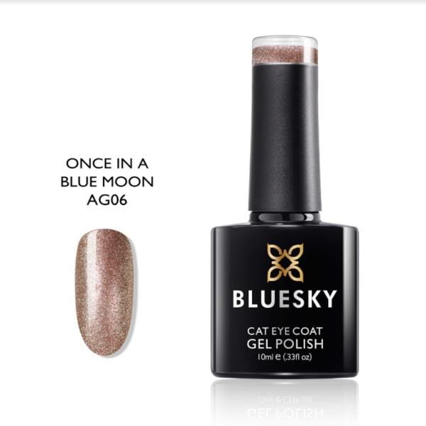 Bluesky UV/LED gel-lak (Aurora Galaxy cat eye - Magnetni AG06), 10 ml
