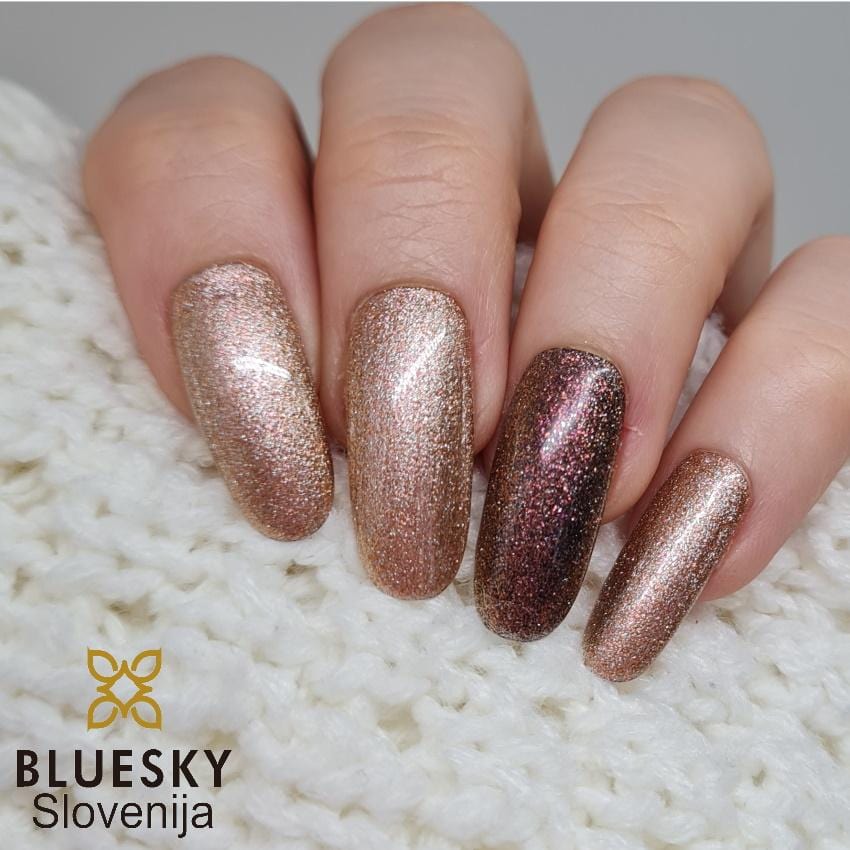 Bluesky UV/LED gel-lak (Aurora Galaxy cat eye - Magnetni AG06), 10 ml