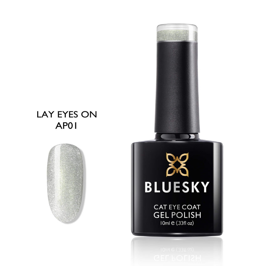 Bluesky UV/LED gel-lak (Aurora Pearl cat eye - AP01), 10 ml